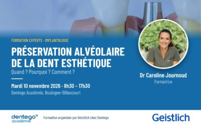 Formation : préservation alvéolaire de la dent esthétique